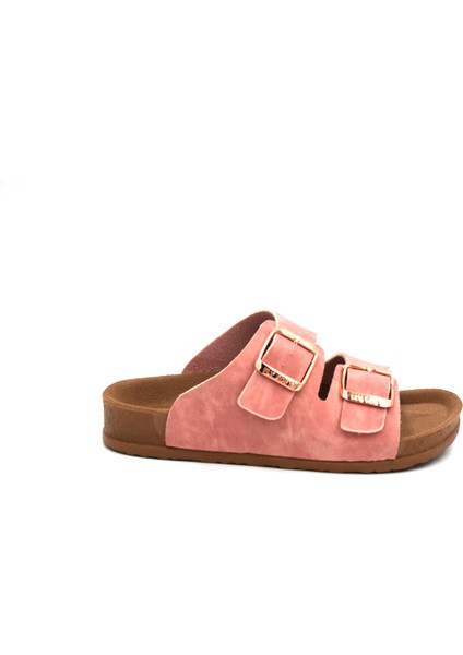 Fly Soft S961 Poli Hafif Taban Çift Toka Çocuk Terlik Pudra fiyatları