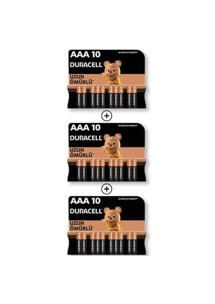 Alkalin Aaa Ince Kalem Piller 30'lu Paket