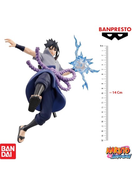 Banpresto Effectreme Naruto Shippuden - Uchiha Sasuke Statue 13CM