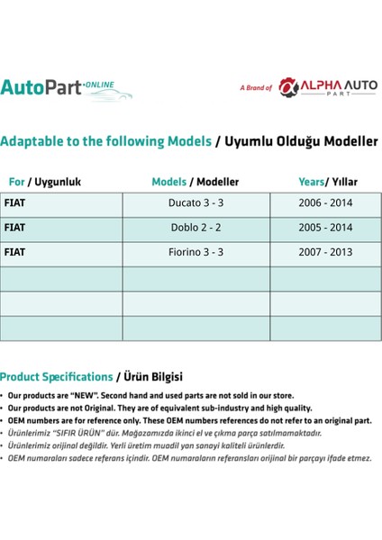 Fiat Fiorino Için Cam Düğmesi Açma Kapağı fırsatları