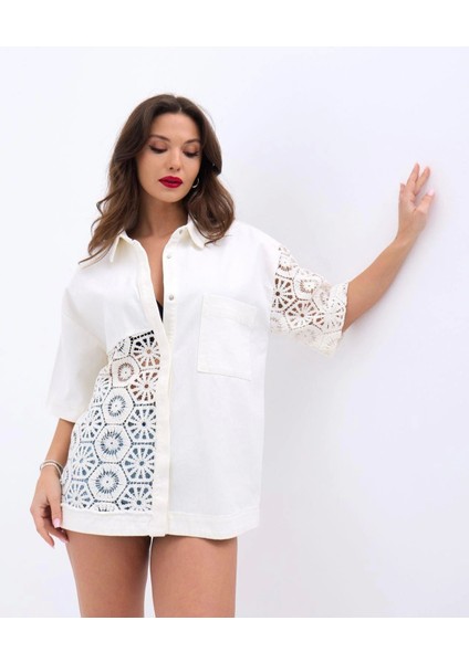 6953 Gömlek-Beyaz modelleri