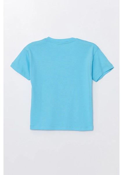 Run Baskılı Penye Şort- T-Shirt Kız-Erkek Takım - Coppa - Mavi - 3 Yaş - Frnd00000002-34 fırsatları