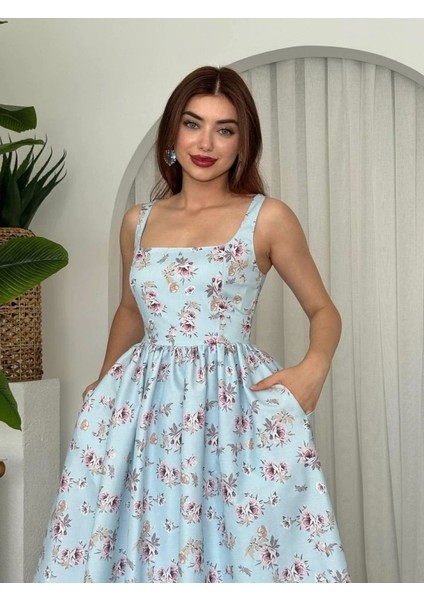 Yoa Cep Detaylı Elbise