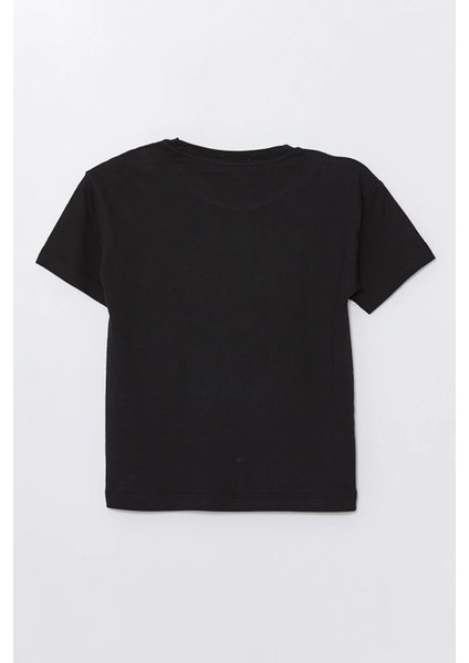 Run Baskılı Penye Şort- T-Shirt Kız-Erkek Takım - Coppa - Siyah - 3 Yaş - Frnd00000002-50 indirimleri