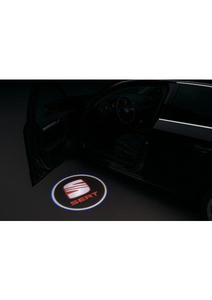 Seat Kapı Altı Logo Kapı Altı LED Mesafe Sensörlü Pilli Yapıştırmalı Yeni Nesil
