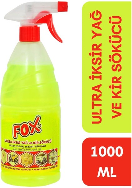 Ultra Iksir Yağ ve Kir Sökücü 1 Lt