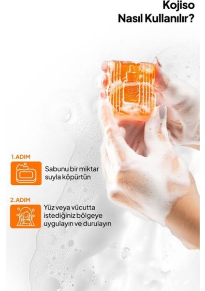 Kojisa Kojik Asit Sabunu Zerdeçal ve Kojik Asit Etkisi Ile Leke Karşıtı Kojik Asit Sabunu fiyatları