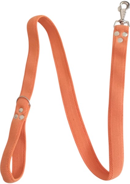 Köpek gezdirme tasması kalın metal kancalı pamuklu kolon turuncu genişlik:3cm kalınlık:3mm uzunluk:120cm dog leash B3-6 fırsatları