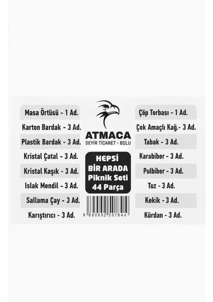 Hepsi Bir Arada Piknik Seti fiyatları