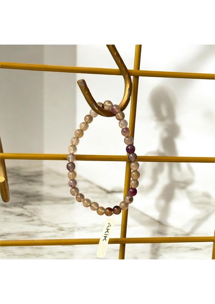 Mini Akik Sıralı Doğal Taş Bileklik