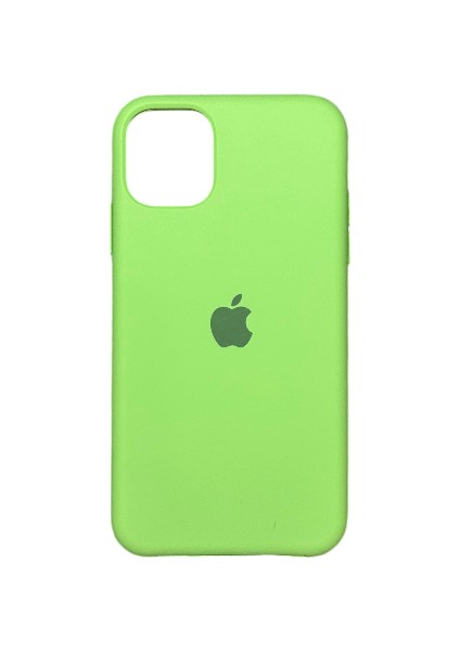 iPhone 13 Pro Max Uyumlu Yeşil Lansman Içi Kadife Yumuşak Kılıf