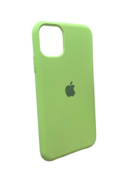 iPhone 13 Pro Max Uyumlu Yeşil Lansman Içi Kadife Yumuşak Kılıf