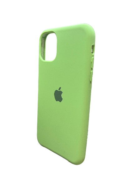 iPhone 13 Pro Max Uyumlu Yeşil Lansman Içi Kadife Yumuşak Kılıf