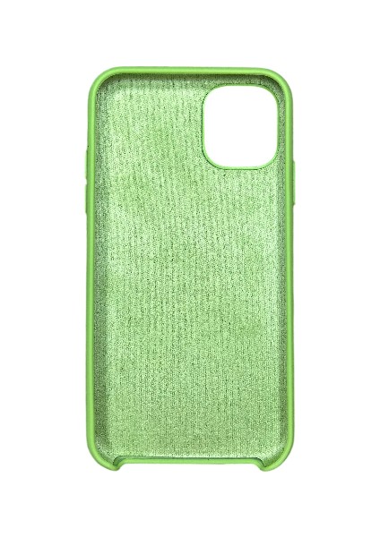 iPhone 13 Pro Max Uyumlu Yeşil Lansman Içi Kadife Yumuşak Kılıf