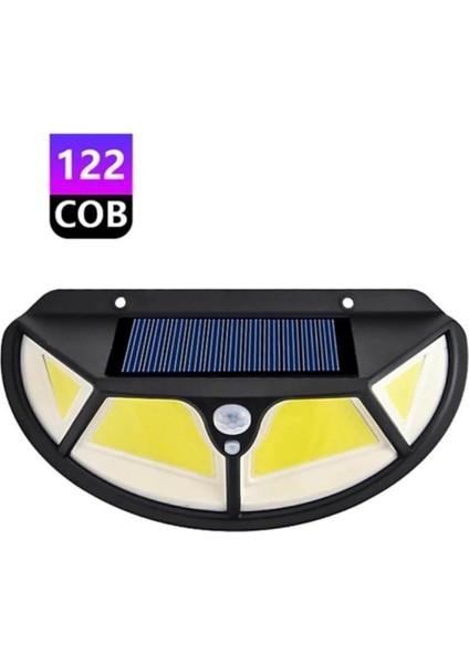 Fonksiyonel Sensörlü 122 Ledli Solar Bahçe Lambası modelleri