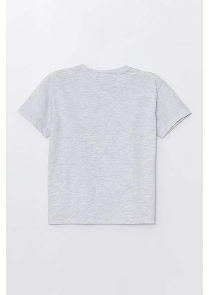 Run Baskılı Penye Şort- T-Shirt Kız-Erkek Takım - Coppa - Gri - 2 Yaş - FRND00000002-9 modelleri