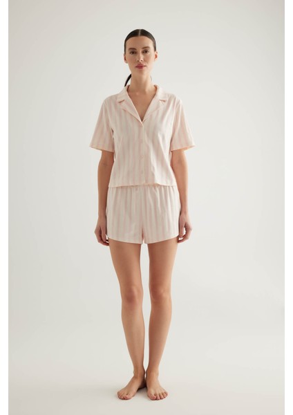 Kadın Pamuklu Şort Pijama Altı modelleri