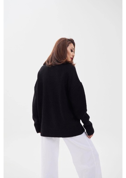 43151 Triko Balıkçı Salaş Kazak-Siyah indirimleri