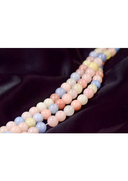 Akuamarin-Morganit Dizi 8mm