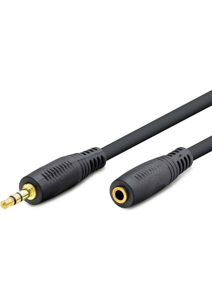 3.5 mm To 3.5 mm Dişi 5m Aux Uzatma Kablo