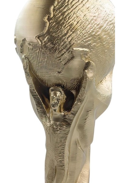 Flexıs We Make It Possıble For You Flexıs Dünya Kupası Maketi 15 cm Dev Boy Gold Kaplama