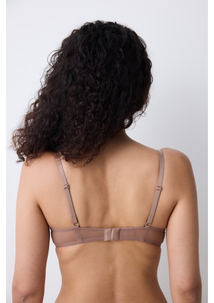 Leopard Intense Extra Push Up Kahverengi Sütyen