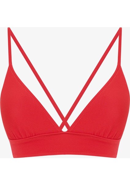 Kırmızı Tiara Bralette Bikini Üstü indirimleri