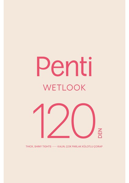 Wet Look Siyah Külotlu Çorap-Pentilicious modelleri