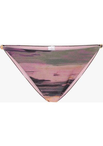 Nixie Side Çizgili Tokalı Slip Bikini Altı