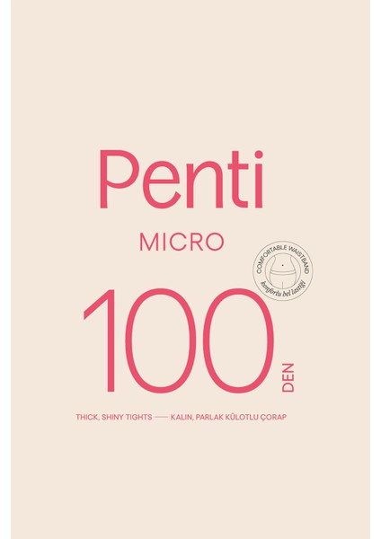 Micro 100 Siyah Külotlu Çorap-Pentilicious fiyatları