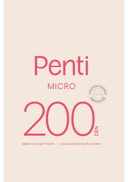 Siyah Micro 200 Külotlu Çorap-Pentilicious modelleri