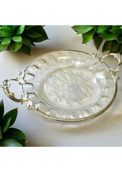 Royking Derin Yuvarlak Sunum Tabağı 30X23X4CM CRS128