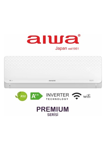 12000 Btu R32 Premium Serisi Duvar Tipi Split Klima