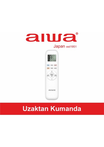 12000 Btu R32 Premium Serisi Duvar Tipi Split Klima