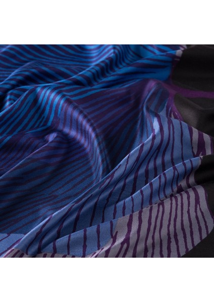 Siyah Violet Ipekevi Ipek Şal 6435 modelleri
