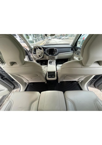 Volvo XC90 3D Siyah Havuzlu Paspas 2015 ve Sonrası