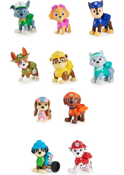 Tüm Ekip Bir Arada: Orijinal Lisanslı Paw Patrol 10'lu Figürler Hediye Paketi fiyatları