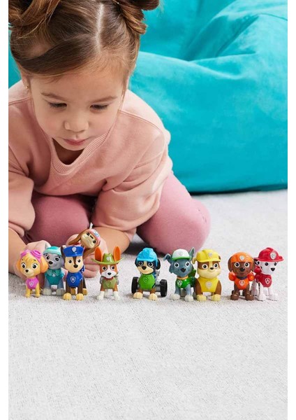 Tüm Ekip Bir Arada: Orijinal Lisanslı Paw Patrol 10'lu Figürler Hediye Paketi indirimleri