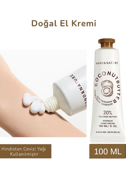 Hand & Nature Yoğun Hindistan Cevizi Yağı El Kremi modelleri