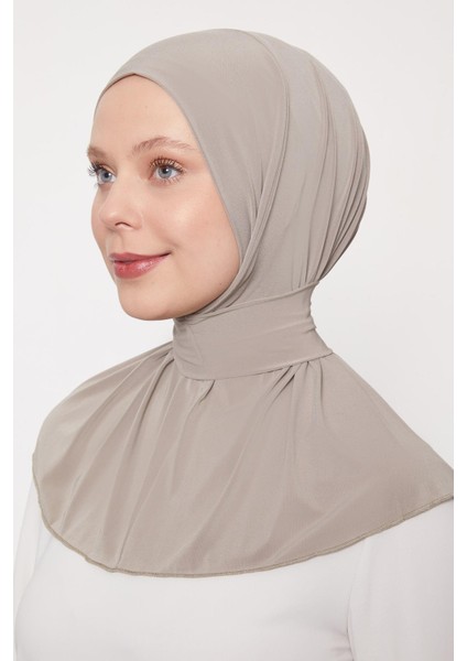 Çağla Yeşili Pratik Spor Çıtçıt Şal Bone