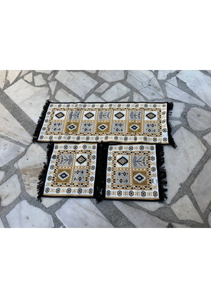 Araba Koltuk Koruyucu Kilim Seti 3 Parça %100 Pamuk fiyatları