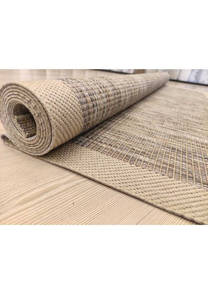 Sisal Halı Asia AS03 Vizon Bej Kolay Temizlenir Jüt Halı Hav Toz Vermez Modern Halı Antiialerjik