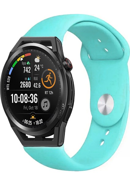 Huawei Watch Gt Runner Akıllı Saat Uyumlu Yumuşak Dokulu Silikon Kordon Kayış
