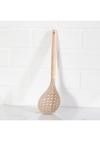 3167 Bambu Silikon 4 Parça Servis Takımı Seti Cappuccino