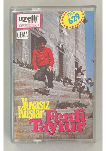 Ferdi Tayfur Yuvasız Kuşlar Kaset (Orijinal Dönem Baskı Kaset)