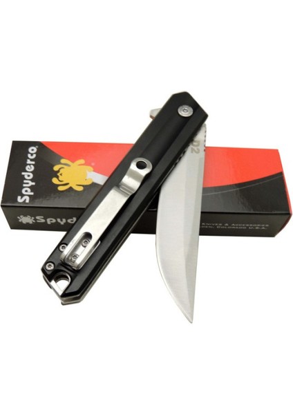 Spyderco Siyah Rubicon Çakı