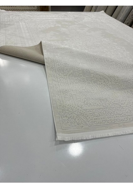 Beyaz Bambu Ince Halı 4 Mevsim Argın Halı fırsatları