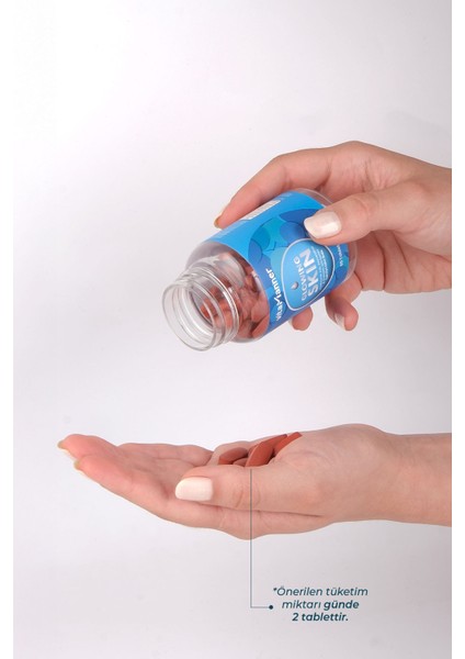 Vitamanner Glowing Skin Hyaluronic Acid, Glutatyon, Resveratrol, Coenzim Q10 Takviye Edici 60 Tablet indirimleri