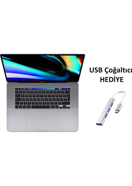 MacBook Pro A2141 Intel Core I9-9880H 16" 64 GB Ram 512 GB SSD 4 GB Radeon Pro 5300M Macos - İkinci El