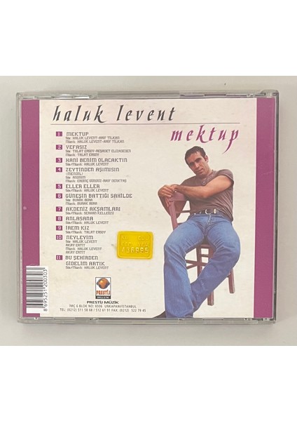 Haluk Levent Mektup CD (Orijinal Dönem Baskı Cd) fiyatları